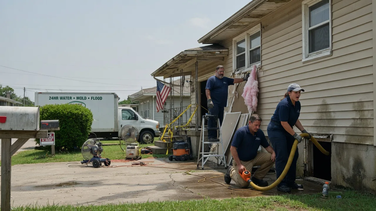 Water Damage Repair in Papineau, IL near me